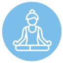 Stress and mindfulness icon