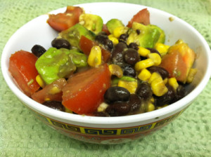 Summer Black Bean and Avocado Salad